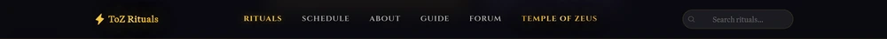 The top menu bar